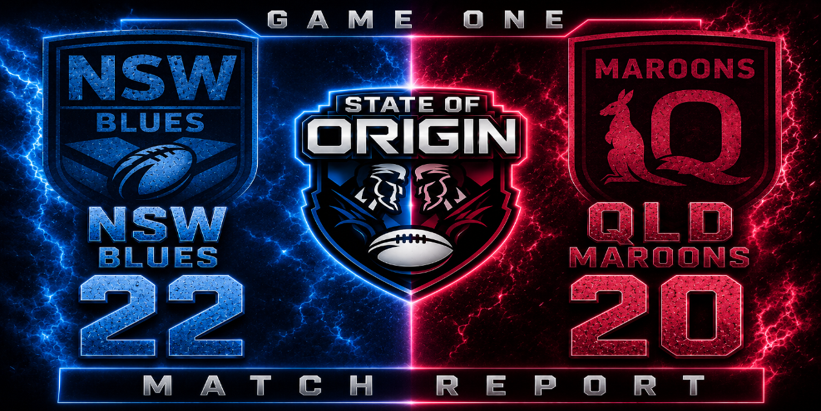 Maroons Heartbreak As Blues Rip Origin I Away In Stunning Sydney Comeback