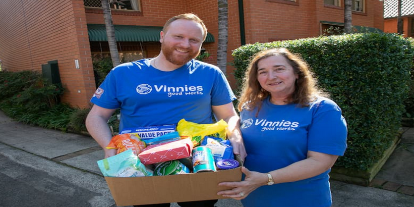 Vinnies relief goods Moreton Bay
