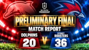 Brave Dolphins Downed by Ruthless Roosters